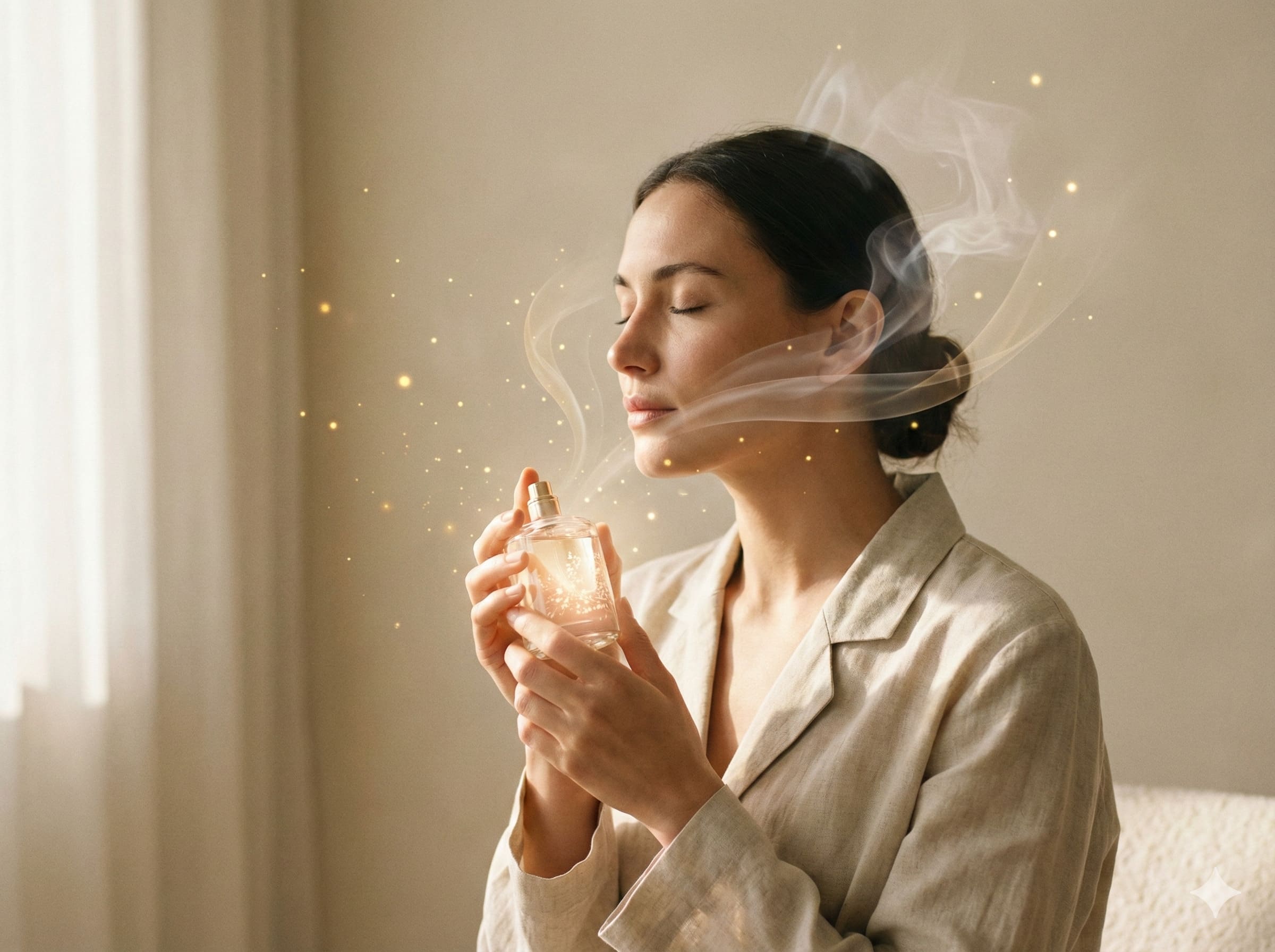 Slide Como Usar Perfume Para Criar Rituais de Autocuidado: Mindfulness Através das Fragrâncias