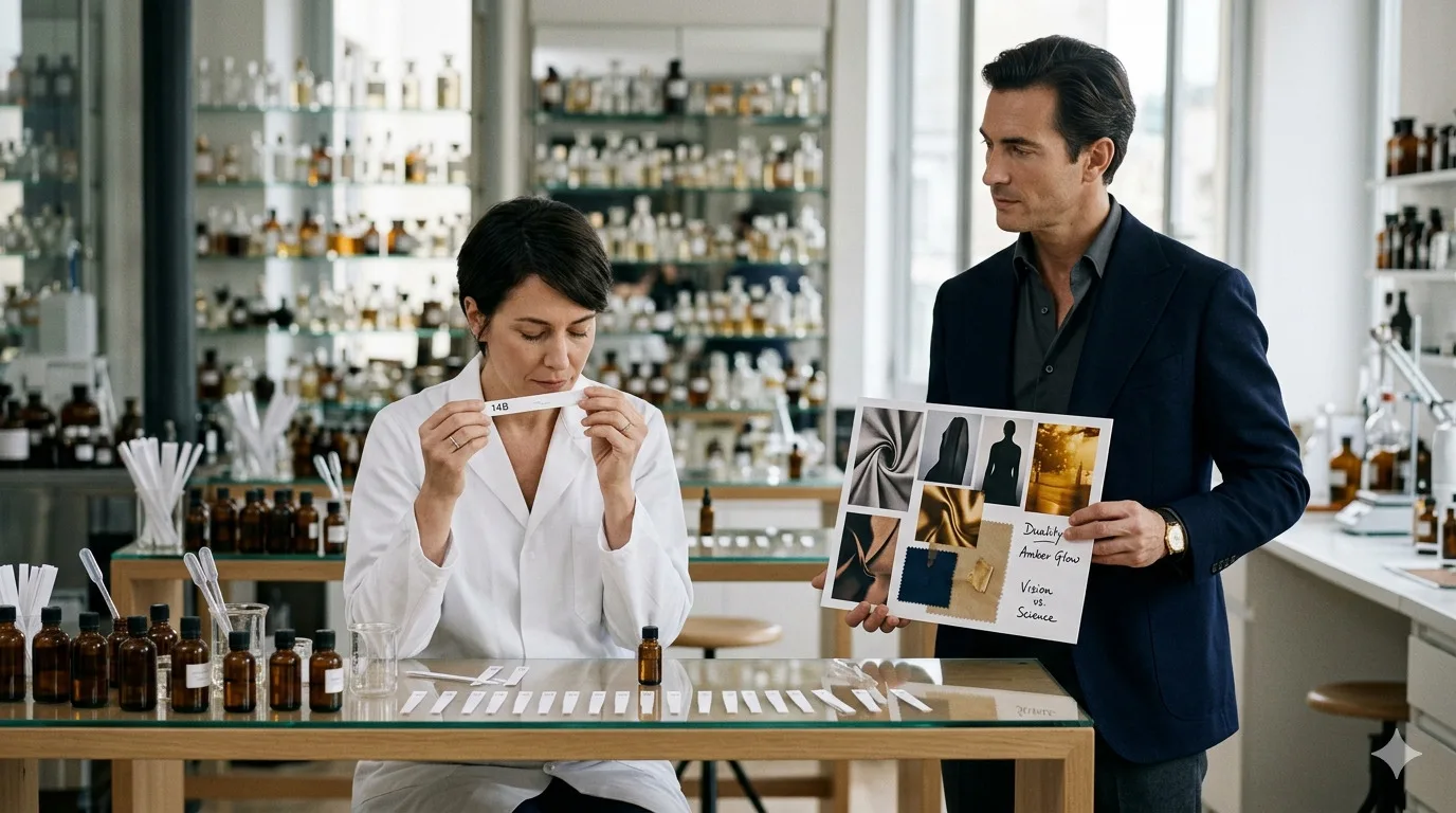 Post O papel do Diretor Criativo vs. o Perfumista: quem realmente cria o cheiro?