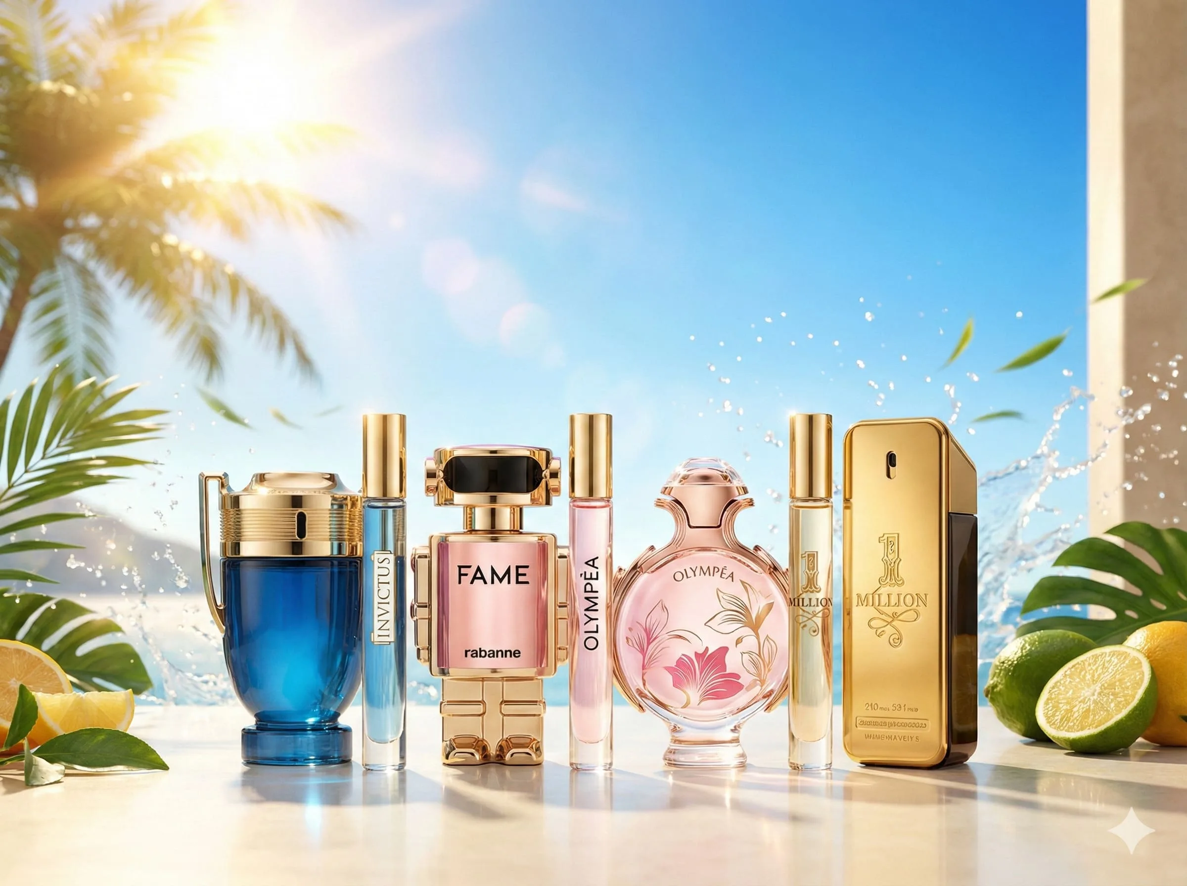 Slide Como usar perfume em climas muito quentes